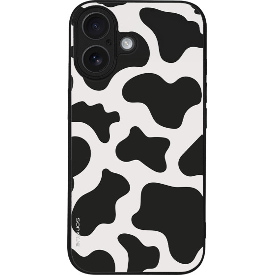Sonique ���� Animal Print Series ��� Apple Iphone 16 Cow 01
