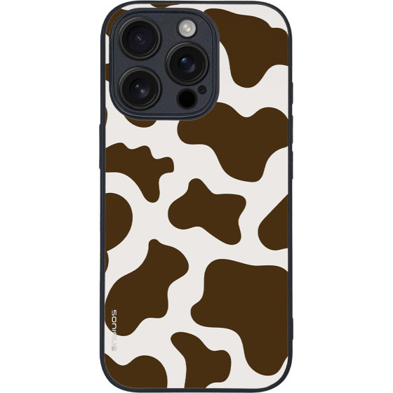 Sonique ���� Animal Print Series ��� Apple Iphone 16 Pro Cow 02