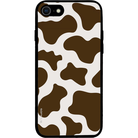 Sonique ���� Animal Print Series ��� Apple Iphone 7 / Iphone 8 / Iphone Se 2020 / Iphone Se 2022 Cow 02