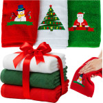 Ruhhy Christmas Towels - Set Of 3 26727 - (18603-0)