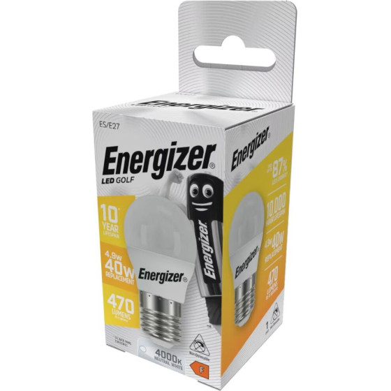 Energizer Bec Mini �������� ����� Led Opal 4.9W E27 470lm 4000K