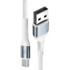 3MK cable Hyper Cable N-Series USB-A Do USB-C 1m 9V/2A 18W white
