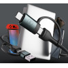 3MK cable Hyper Cable N-Series USB-A/USB-C Do USB-C/Lightning 1.2m 9V/2A 60W