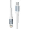 3MK cable Hyper Cable N-Series USB-C Do Lightning 1m 9V/2A 20W white