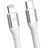 3MK cable Hyper Cable N-Series USB-C Do Lightning 1m 9V/2A 20W white