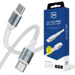 3MK cable Hyper Cable N-Series USB-C Do USB-C 1m 20V/5A 100W white