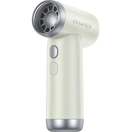 Awei 3-in-1 3300mAh Multifunctional Fan White - (F40)