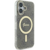 Guess Iphone 16 Plus 6.7 Brown Hardcase Iml 4G Magsafe - (GUHMP16MH4STW)