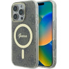 Guess Iphone 16 Pro 6.3 Brown Hardcase Iml 4G Magsafe - (GUHMP16LH4STW)