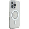 Guess Iphone 16 Pro Max 6.9 White Hardcase Iml Rhinestones Magsafe - (GUHMP16XPFTDTEH)