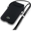 LACOSTE Pvc Iconic Petit Pique Phone Pouch Xl Black - (LCPSP15XPVCK)