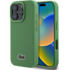 LACOSTE Iconic Petit Pique Woven Logo Magsafe Case For Iphone 16 Pro Max Green - (LCHMP16XPVCN)