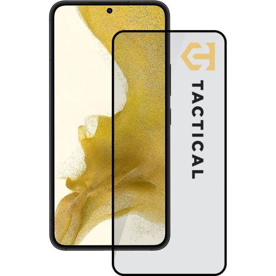 Tactical Glass Shield 5D For Samsung Galaxy S22 Black - (57983107375)
