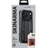 Skinarma Helio Case For Iphone 17 Pro Magnetic Charging + Grip Stand Graphite - (SK-2025IPP6.3-HELIO-GRA)