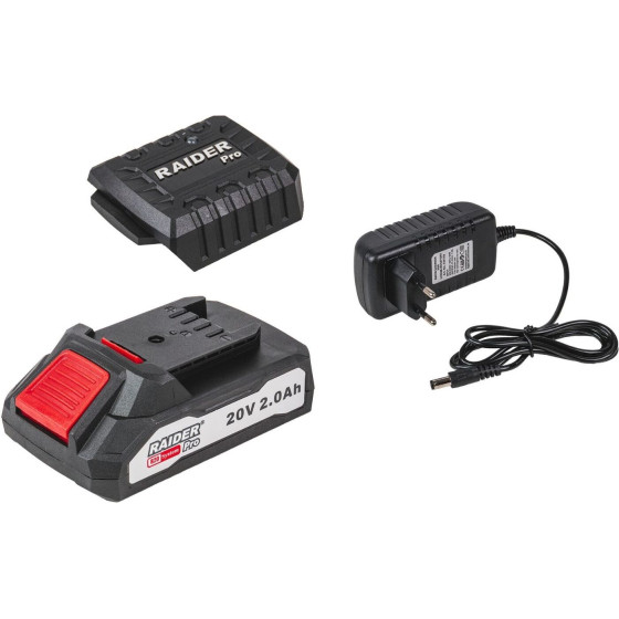 RAIDER R20 ��������� & �������� Li-Ion 20V 2Ah RDP-R20 - (032133)