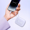 Dudao K32 22.5W 10000 Mah Powerbank With Built-In USB-C/ Lightning Cable - Purple - (K32 purple)