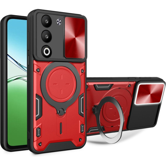 Techsuit - Camguard Pro - Oppo A5 4G / A5 5G - Red