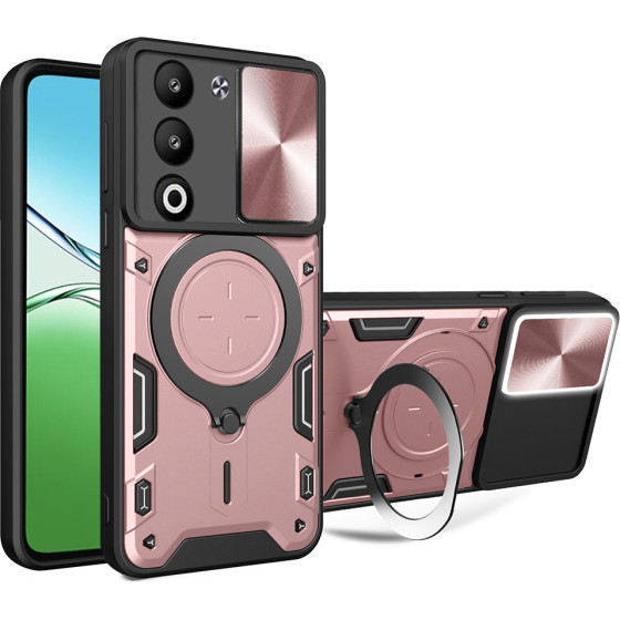 Techsuit - Camguard Pro - Oppo A5 4G / A5 5G - Rose Gold