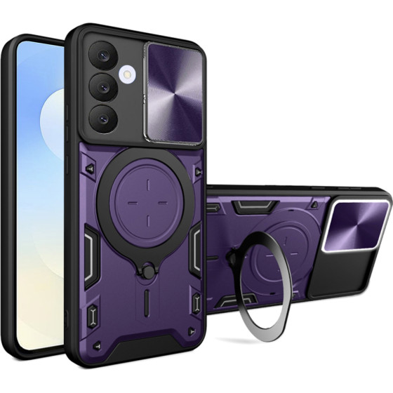 Techsuit - Camguard Pro - Samsung Galaxy S25 Fe - Purple