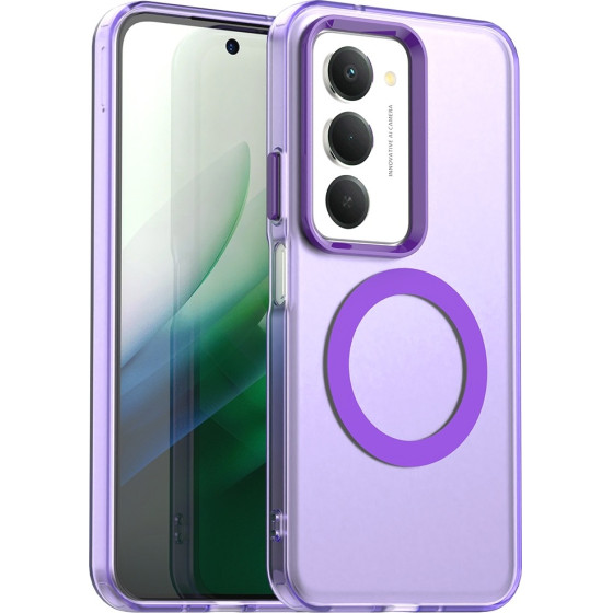 Techsuit - Candycase Magsafe - Xiaomi Redmi 15 4G / Redmi 15 5G - Purple