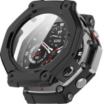 Techsuit - Defense360 Pro + Screen Protector - Amazfit T-Rex 3 - Matte Black