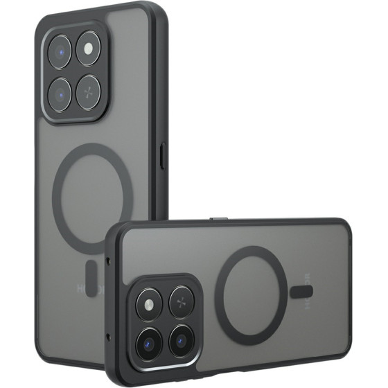 Techsuit - Purefrost Magsafe - Honor 400 Smart / X7d 4G - Frosted Black