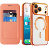 Techsuit - Smartmag Book Case - Iphone 17 Pro Max - Orange
