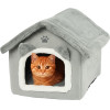 Purlov Cat Bed - Gray House 25706 - (18668-0)