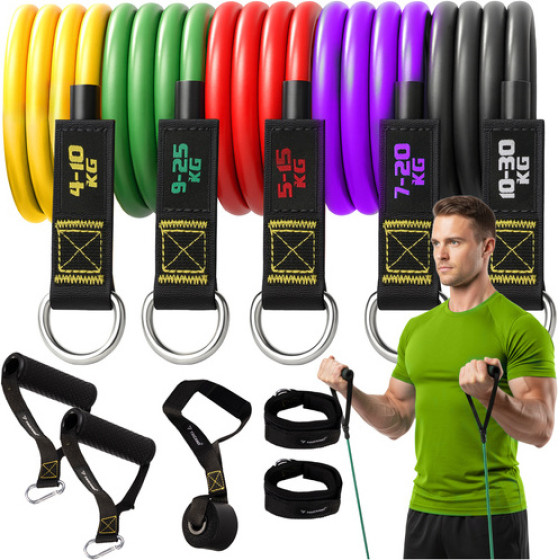 Trizand Set Of Exercise Bands - 5 Pcs 25880 - (18652-0)