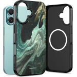 Tech-Protect Lamano Magsafe Iphone 16 Verde AURA