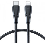 Joyroom USB-C To Lightning Cable Surpass Series A11, 20W, 2.4A, 1.2m, Black
