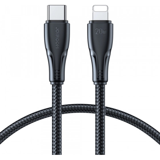 Joyroom USB-C To Lightning Cable Surpass Series A11, 20W, 2.4A, 1.2m, Black