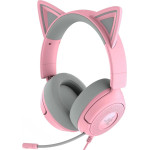 Kraken Kitty V3 X Quartz - Gaming Headset - Kitty Ears - 7.1 Surround - PC/PS5/Xbox/Switch 2 - 3.5mm - (RZ04-05350100-R3M1)