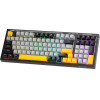 Marvo Gaming Keyboard Soldat S50B - Rainbow, 98 Keys - -K638B - (MARVO-K638B)