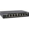 NETGEAR Network Switch Unmanaged L2 Gigabit Ethernet (10/100/1000) Black - (GS308-300PES)