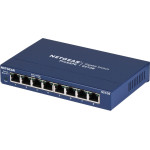 NETGEAR Network Switch Unmanaged Gigabit Ethernet (10/100/1000) Blue - (GS108GE)