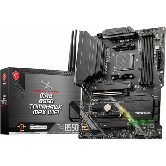MSI Mag B550 Tomahawk Max Wifi Amd B550 Socket AM4 Atx - (7C94-043R)