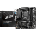 MSI Pro B760M-A Wifi DDR4 Motherboard Intel B760 Lga 1700 Micro Atx - (7D99-001R)