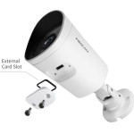 Foscam G4P-W Security Camera Bullet Ip Security Camera Outdoor 2560 x 1440 Pixels Ceiling/Wall - (G4P)