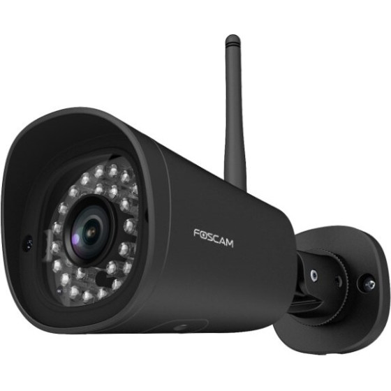Foscam Security Camera Bullet Ip Security Camera Outdoor 2560 x 1440 Pixels Ceiling/Wall - (G4P-B)