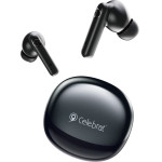 Celebrat Earphones �� ���� �������� W71, True Wireless, 10mm, 30/200mAh, ����� - (W71-BK)