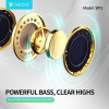 Celebrat Earphones �� ���� �������� W71, True Wireless, 10mm, 30/200mAh, ����� - (W71-BK)