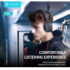 Celebrat Headphones A42, �������� & ���������, 40mm, 300mAh, ����� - (A42-BK)