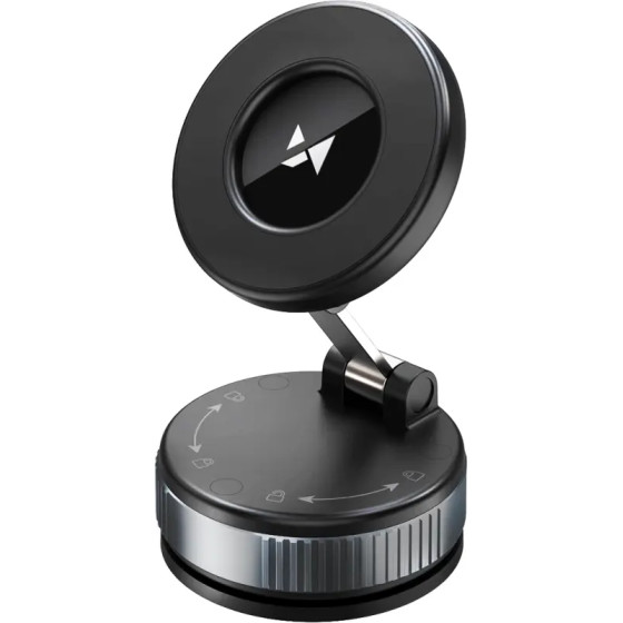 Wozinsky Magnetic Car Holder For Dashboard/Windshield - Black - (WUSM-01)