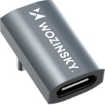 Wozinsky USB-C - USB-C 40Gb/s 240W 8K Otg Angled Adapter - Gray - (WPKF-01)