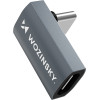 Wozinsky USB-C - USB-C 40Gb/s 240W 8K Otg Angled Adapter - Gray - (WPKF-01)