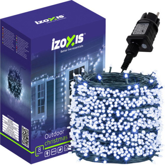 Izoxis Outdoor lights 500LED 35m white 24899 - (18671-0)