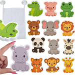 Kruzzel Foam Puzzle For Bath - Animals 26600 - (18660-0)