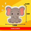 Kruzzel Foam Puzzle For Bath - Animals 26600 - (18660-0)