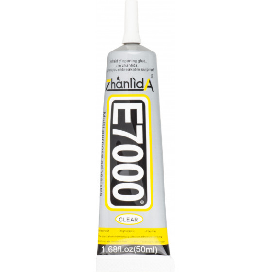 Zhanlida Universal Glue Cellphone Repair E-7000, 50ml, Clear